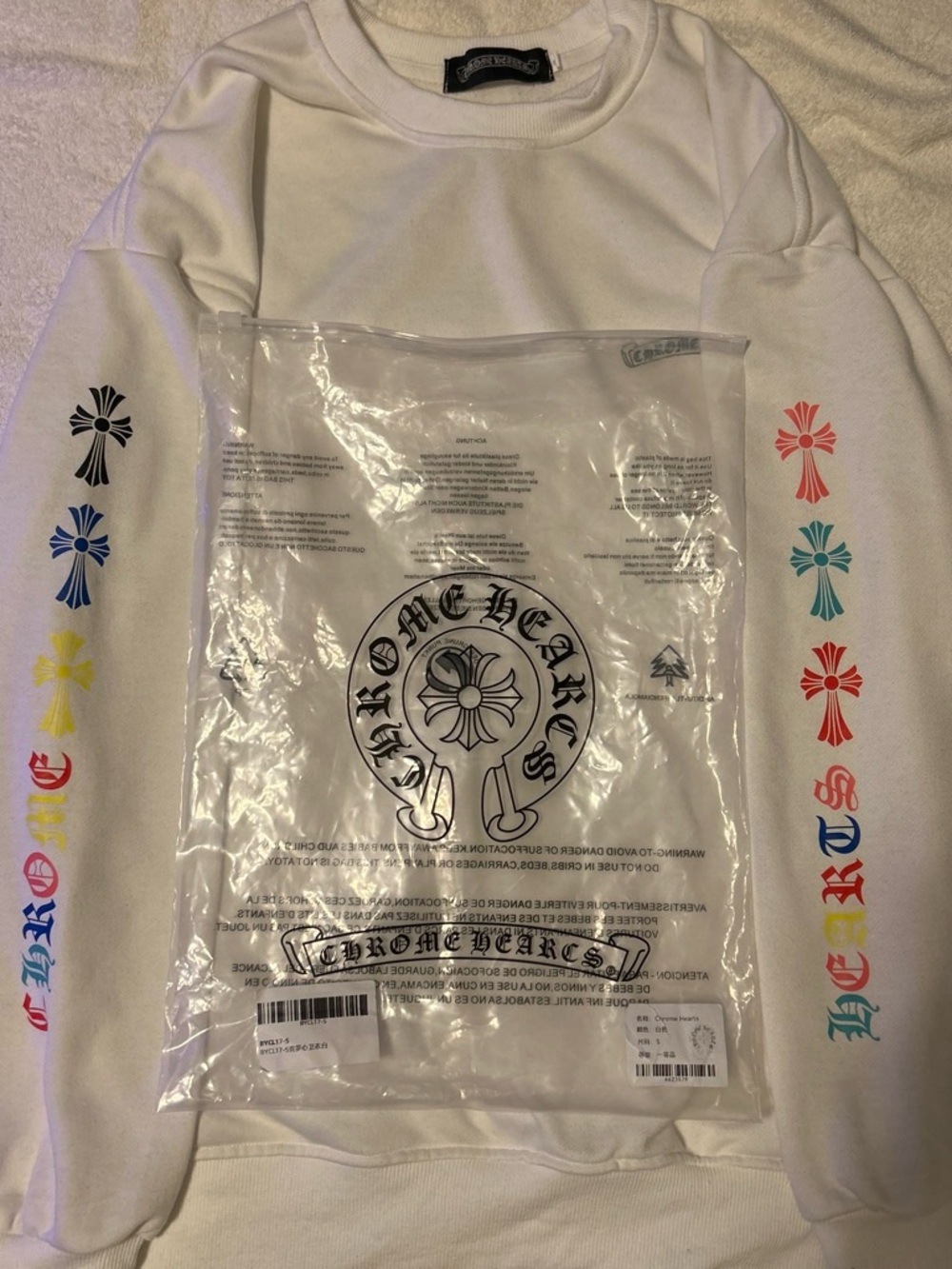 Chrome Hearts long sleeve multicolor